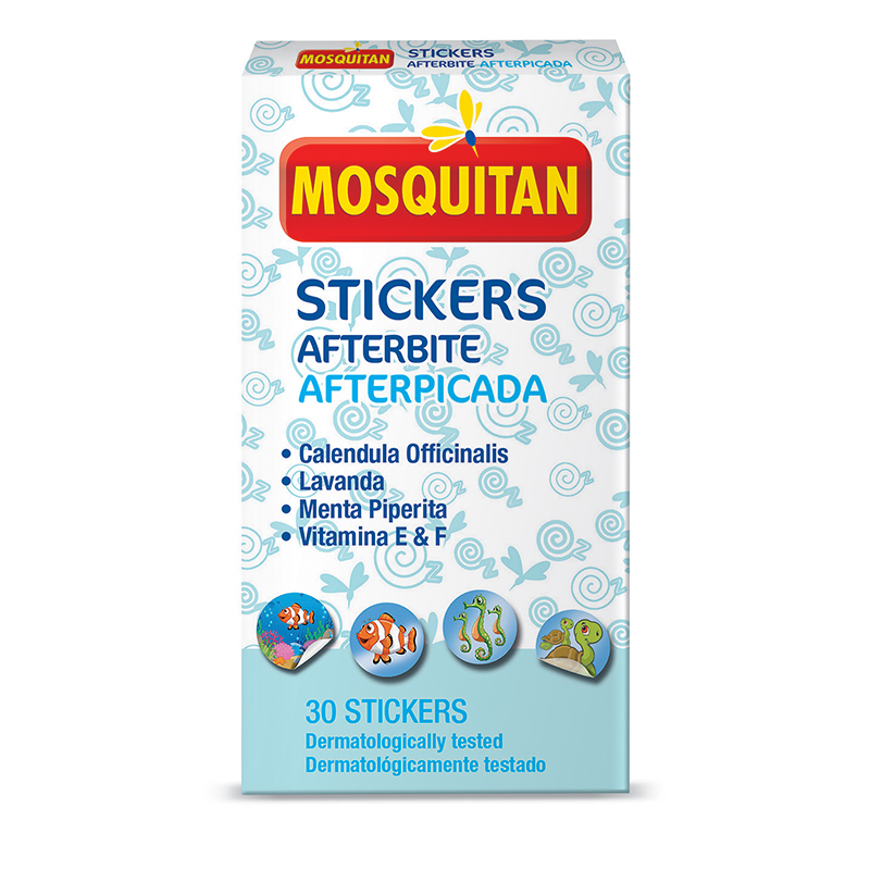 After-bite stickers
